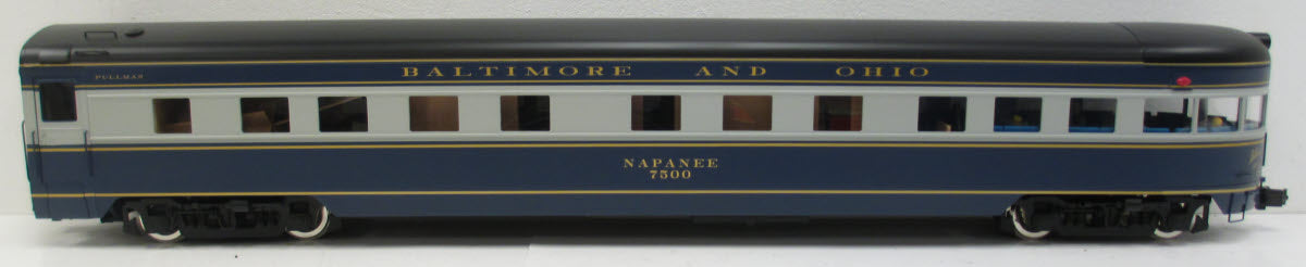 USA Trains R31040 G B&O Capital Limited "Napanee" Aluminum Observation Car