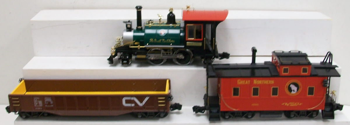 Aristo-Craft 29001 Great Northern G Gauge Steam Freight Starter Train Set