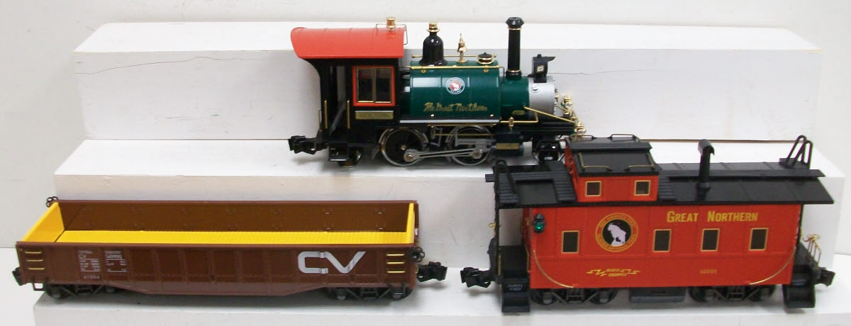 Aristo-Craft 29001 Great Northern G Gauge Steam Freight Starter Train Set