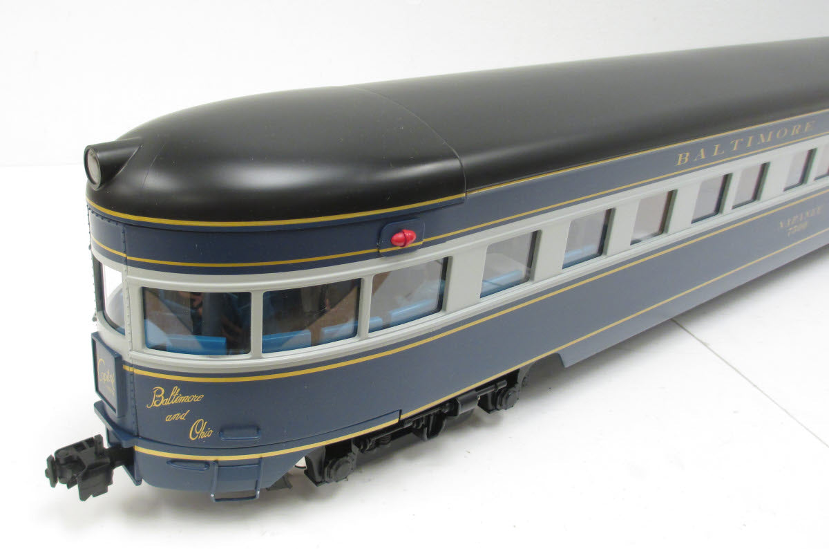 USA Trains R31040 G B&O Capital Limited "Napanee" Aluminum Observation Car