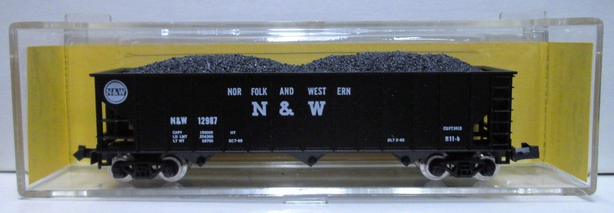Atlas 3264 N Scale Norfolk & Western 90-Ton Hopper #12987
