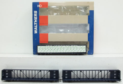 Walthers 932-34111 HO C&C 72' Center Beam Flat Car (Pack of 3)