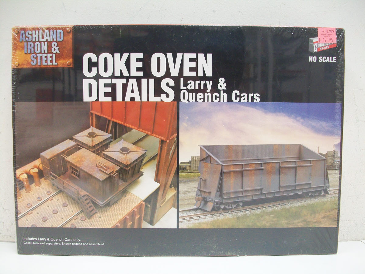 Walthers 9332964 HO Coke Oven Details Larry & Quench Cars Building Ki
