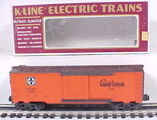K-Line K75035 O Gauge Santa Fe Grand Canyon Reefer Car
