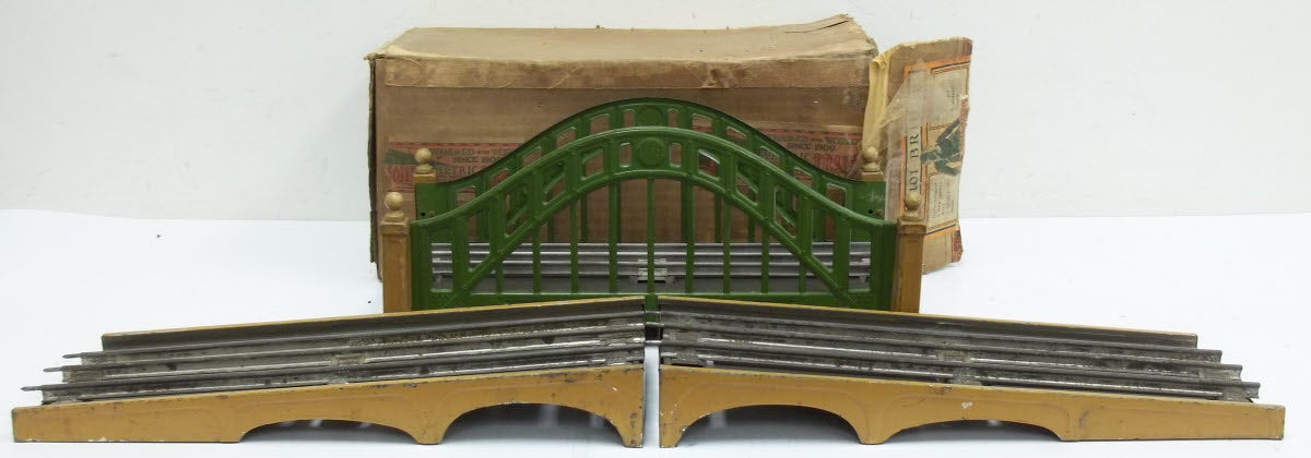 Lionel 101 Vintage Standard Gauge 3-Piece Bridge Set