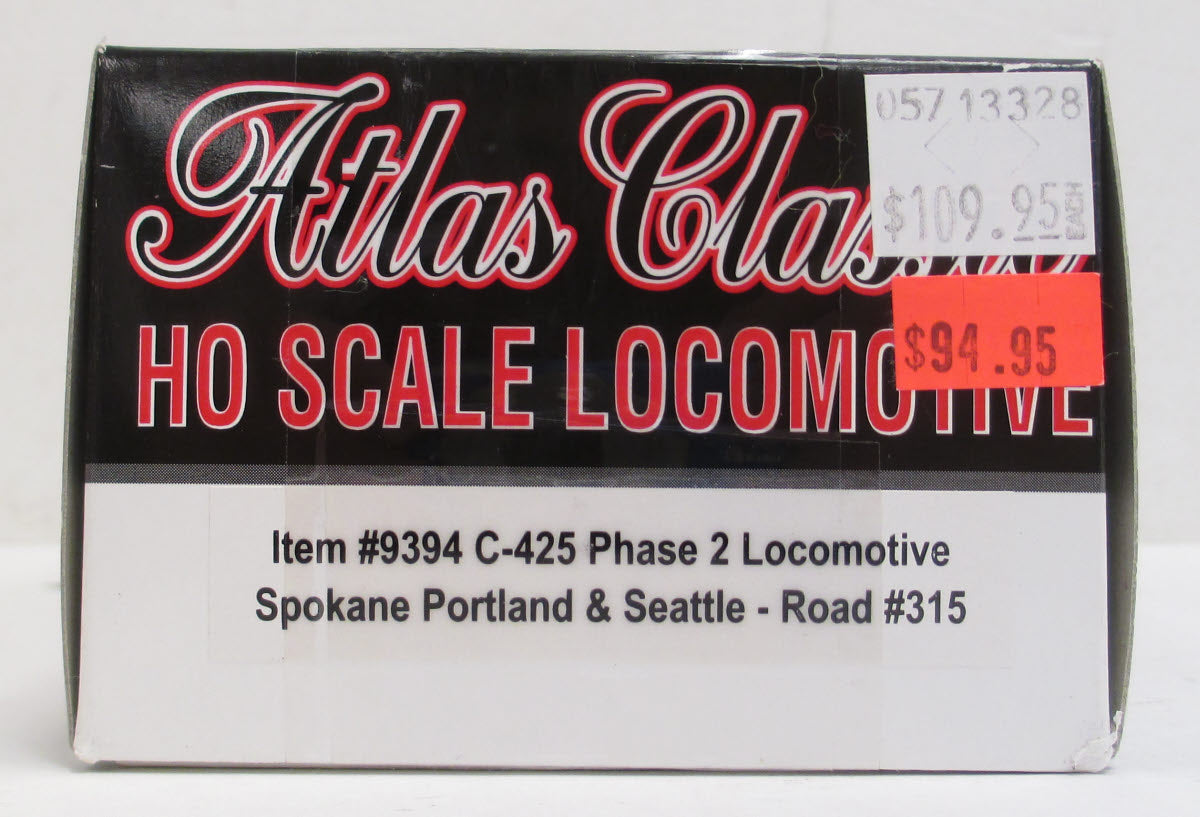 Atlas 9394 SPS C-425 Phase II Loco #315 Standard DC