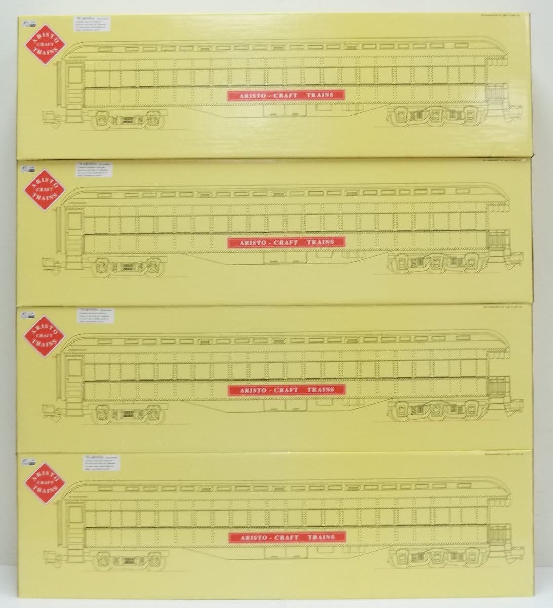 Aristo-Craft 31909 Denver & Rio Grande Western Heavyweight Passenger Set (4)