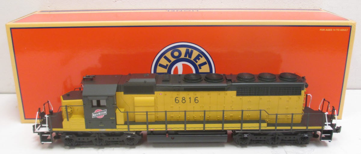 Lionel 6-34787 CNW Non-Powered SD40-2 Diesel Locomotive #6816