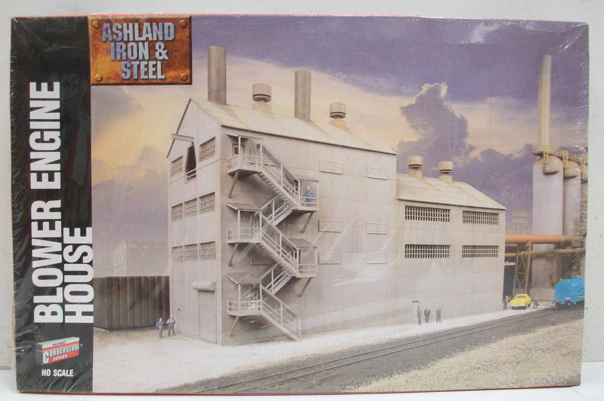 Walthers 933-2957 HO Blower Engine House Ashland Iron&Steel Series Structure Kit