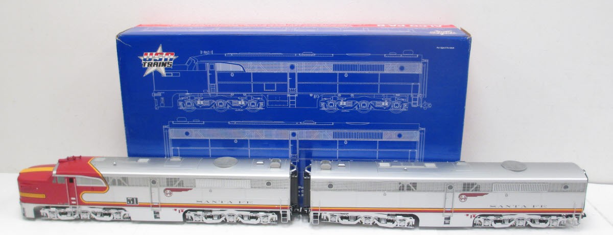 USA Trains R22404 G Santa Fe Alco PA-1 and PB-1 Diesel Locomotive