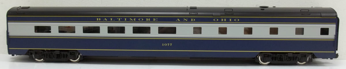 USA Trains R31043 G B&O "Capital Limited" Corrugated Aluminum Diner Lighted