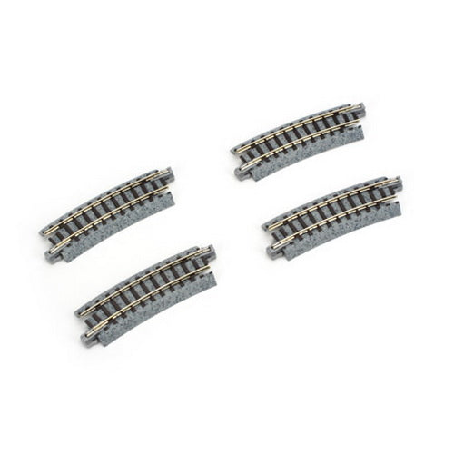 Kato 20-101 N 9-3/4" Radius 15° Curved UniTrack (Pack of 4)