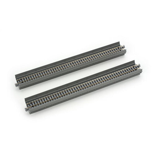 Kato 20-400 N 9-3/4" Single Straight Viaduct UniTrack (Pack of 2)