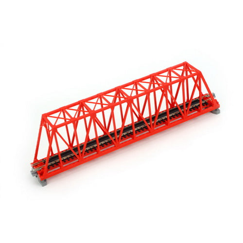 Kato 20-430 N 9-3/4" Red Single Truss Bridge