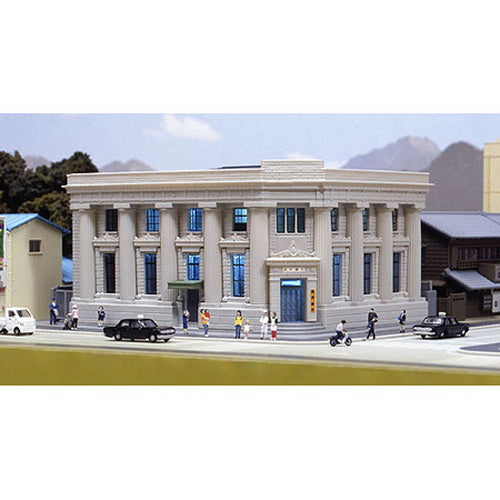 Kato 23-458 N Built-Up Local Bank Building Assembled