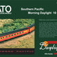 Kato 106-060 N Southern Pacific Morning Daylight 10-Car Set w/Display Unitrack