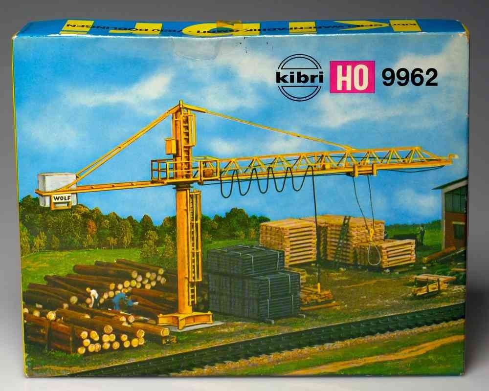 Kibri B-9962 HO Scale Sawmill Crane Kit