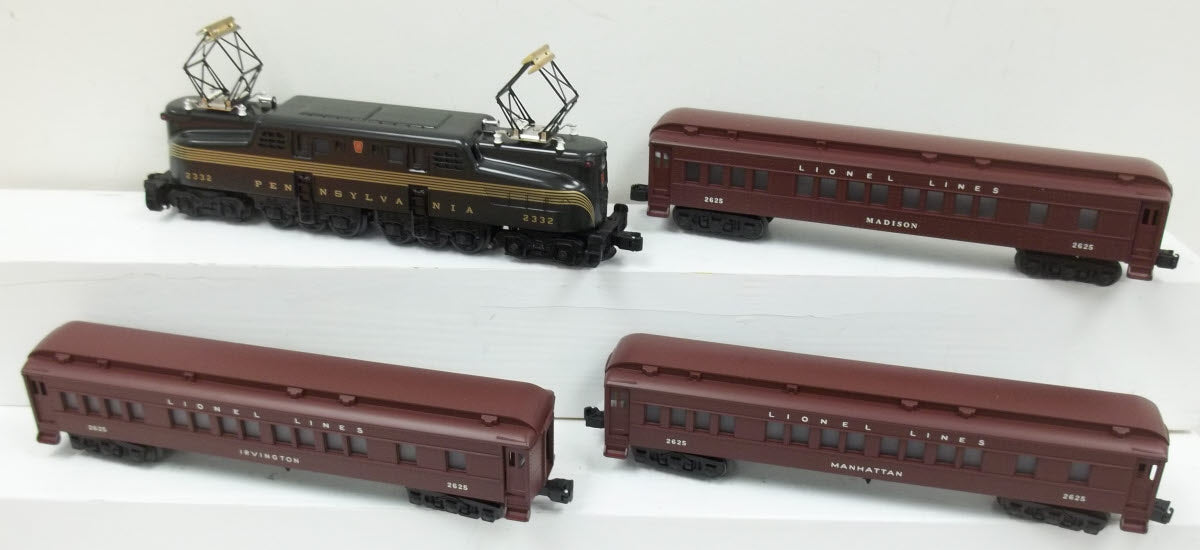 Lionel 6-31777 O Gauge #2124W Pennsylvania GG-1 Electric Passenger Train Set