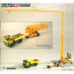 Kibri 10390 HO Mobile Crane with Trailer Plastic Model Building Kit