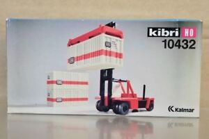 Kibri 10432 HO Fork Lift Kit with Three Containers Building Kit