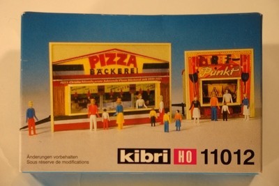 Kibri 11012 HO Pizza & meeting Wagons Kits