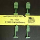 Korber 1021 HO 1900 Era Mailboxes (Pack of 4)