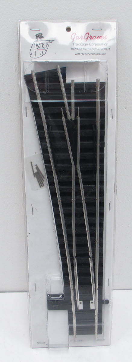 Gargraves 304 Left Hand O Gauge 2 Rail Tinplate 100 Wide Radius Manual Switch