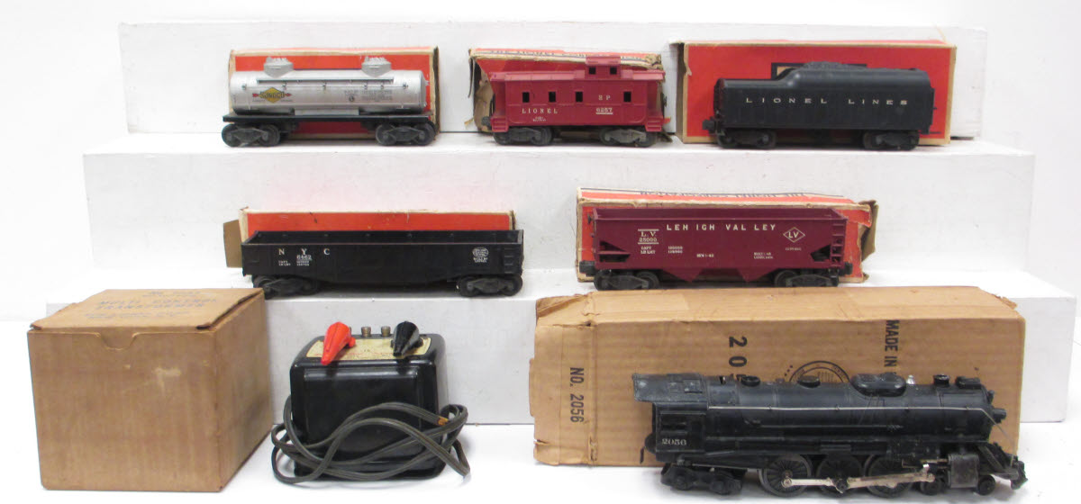 Lionel 1479WS Vintage O 2056 Steam Freight Set w/2046W & 4 Cars