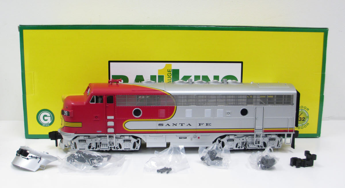 MTH 70-2088-1 Santa Fe G Scale F-7 A Unit Diesel w/PS2