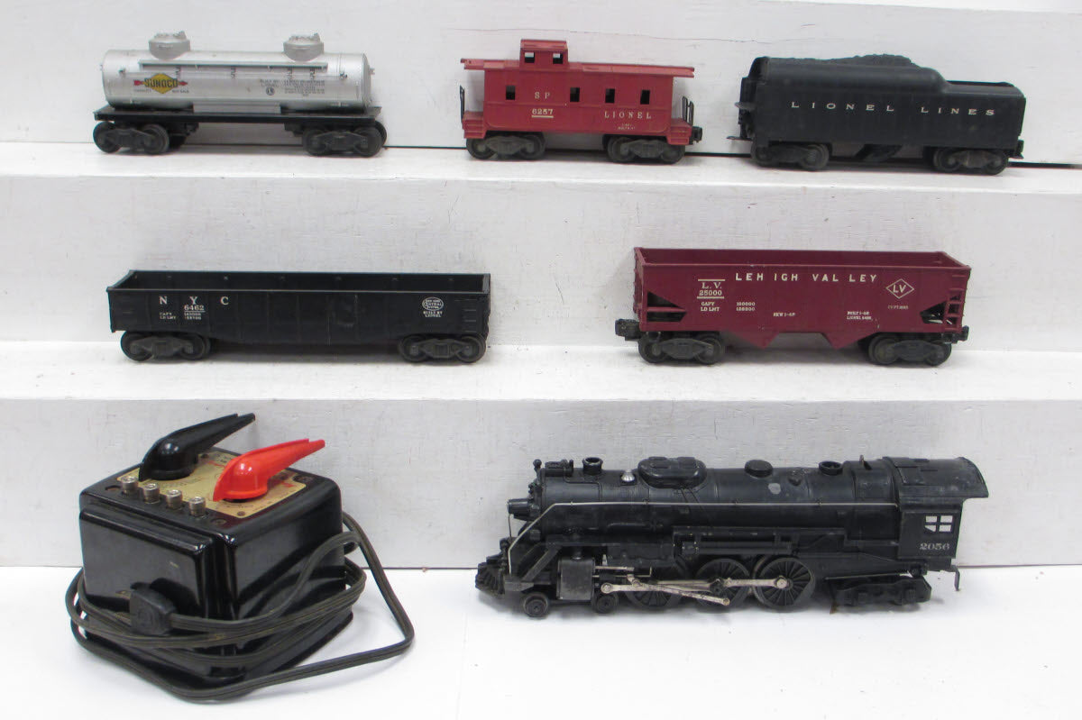 Lionel 1479WS Vintage O 2056 Steam Freight Set w/2046W & 4 Cars
