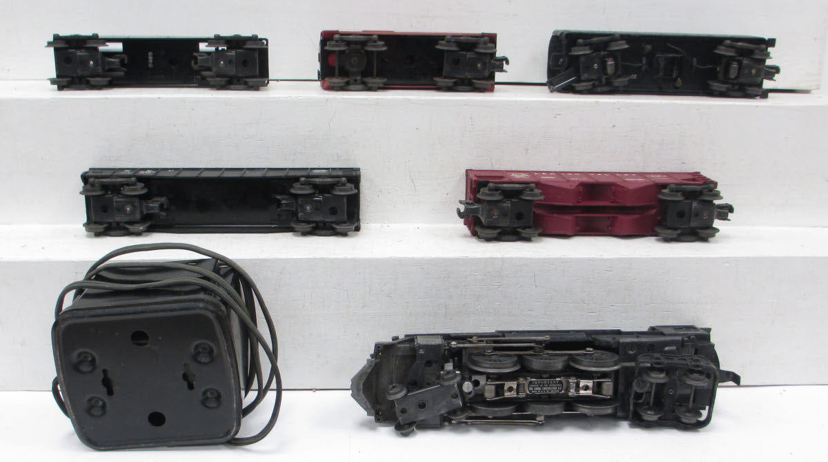 Lionel 1479WS Vintage O 2056 Steam Freight Set w/2046W & 4 Cars
