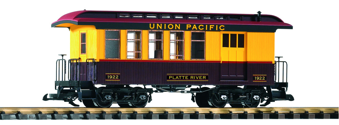 Piko 38655 G Union Pacific Wood Combine Coach Car #1922