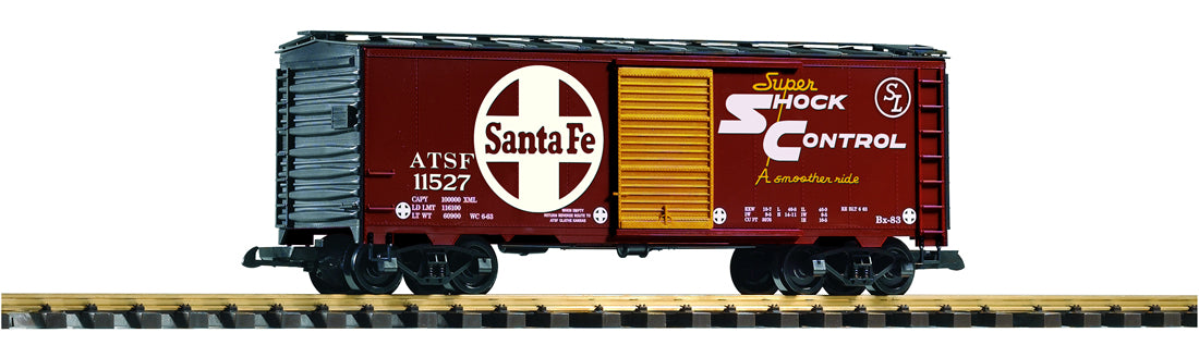 Piko 38926 G Santa Fe Steel Boxcar #11527