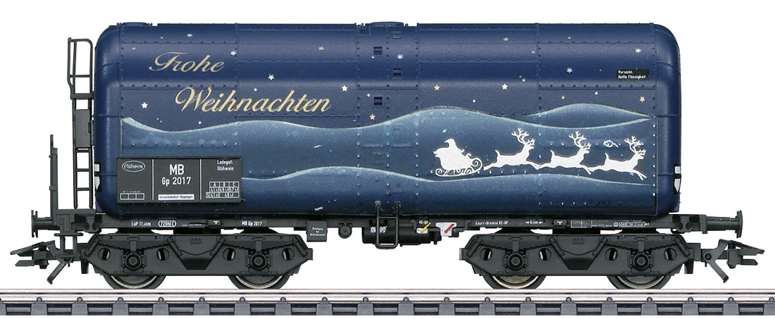 Marklin 48417 HO German Federal Railroad (DB) Christmas Car for 2017