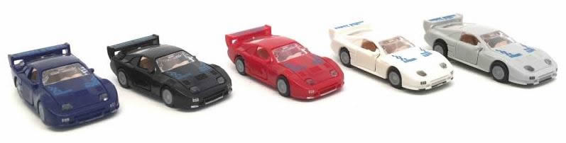 Herpa 64020 HO Assembled Assorted Colors Roadster