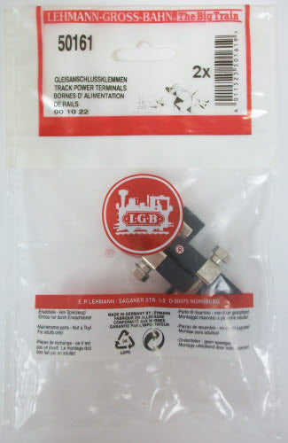 LGB 50161 G Track Power Terminals Current-Feeder Clips 50161 (Set of 2)