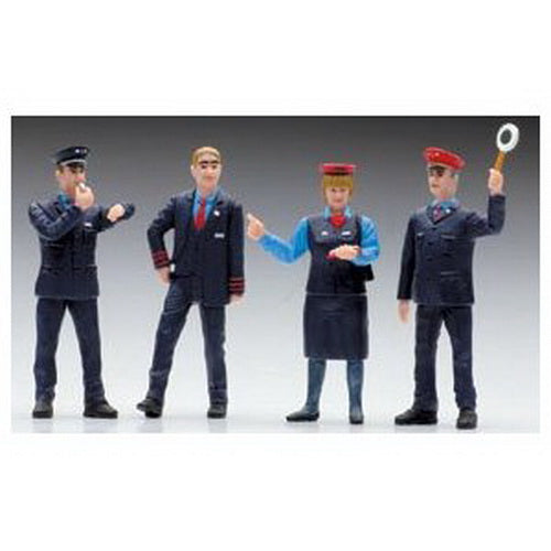 LGB 51405 G Swiss Railroad Worker Figures (Set of 4)