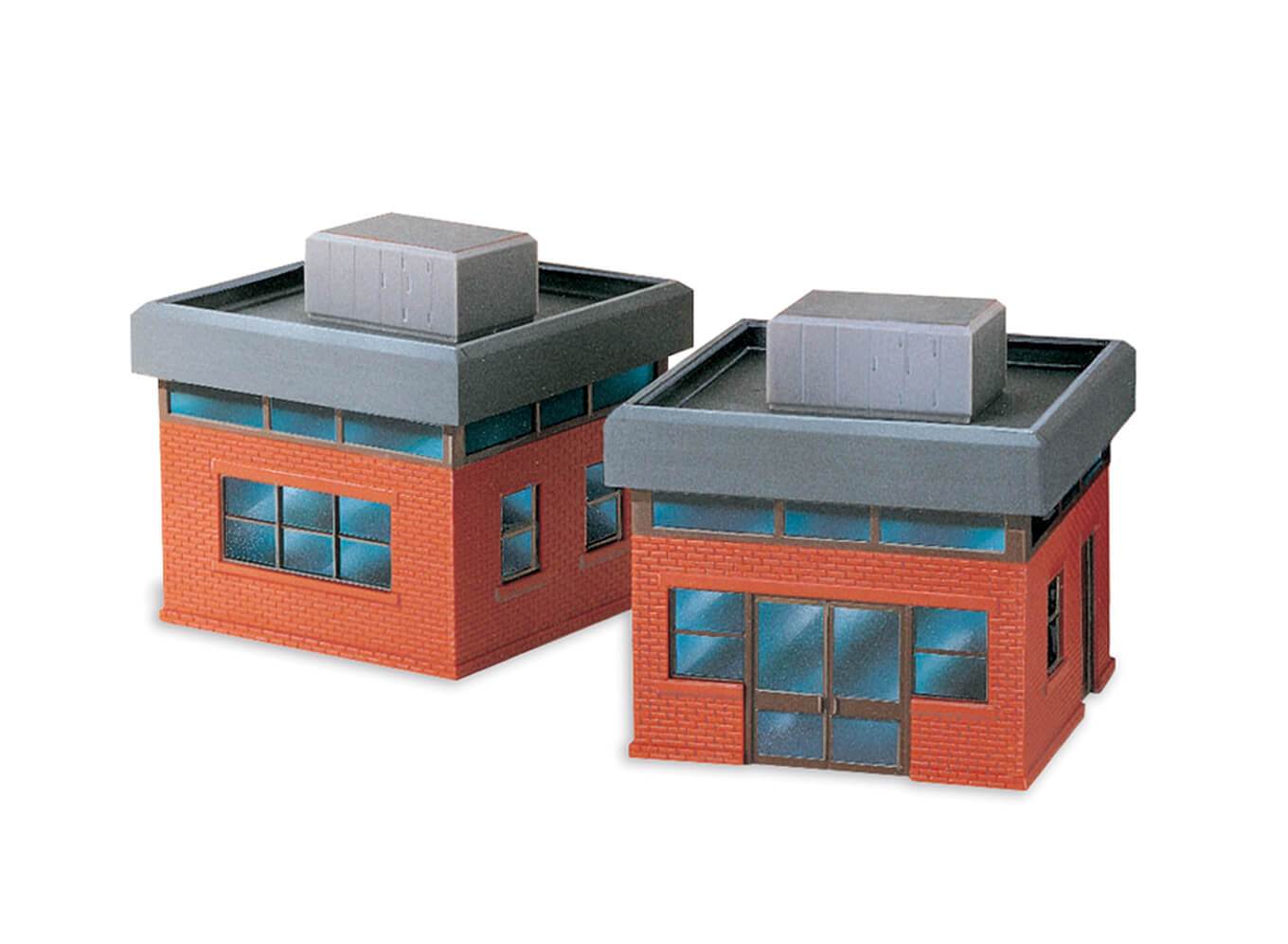 Peco LK-81 OO/HO Office Building Kit (Set of 2)