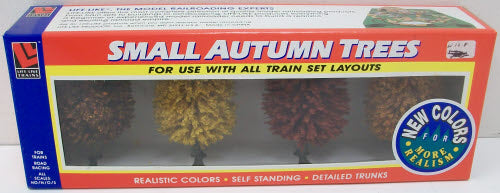 Life Like 1903 HO/N/O/S Small Autumn Trees (Box of 4)