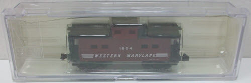 Life Like 7975 N Scale Western Maryland Speedletter Caboose #1804