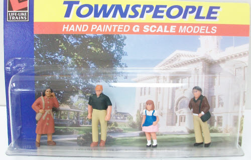 Life Like 1173 G Standing People Figures (Set of 4)