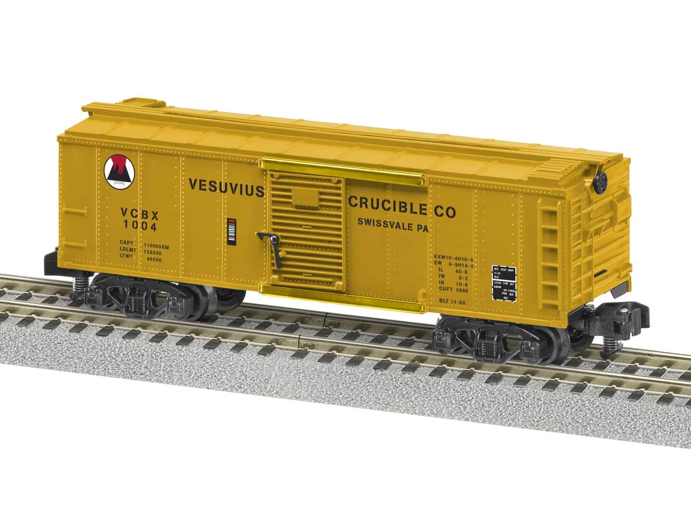 American Flyer 2019050 S Vesuvius Crucible Freightsounds Boxcar #1004