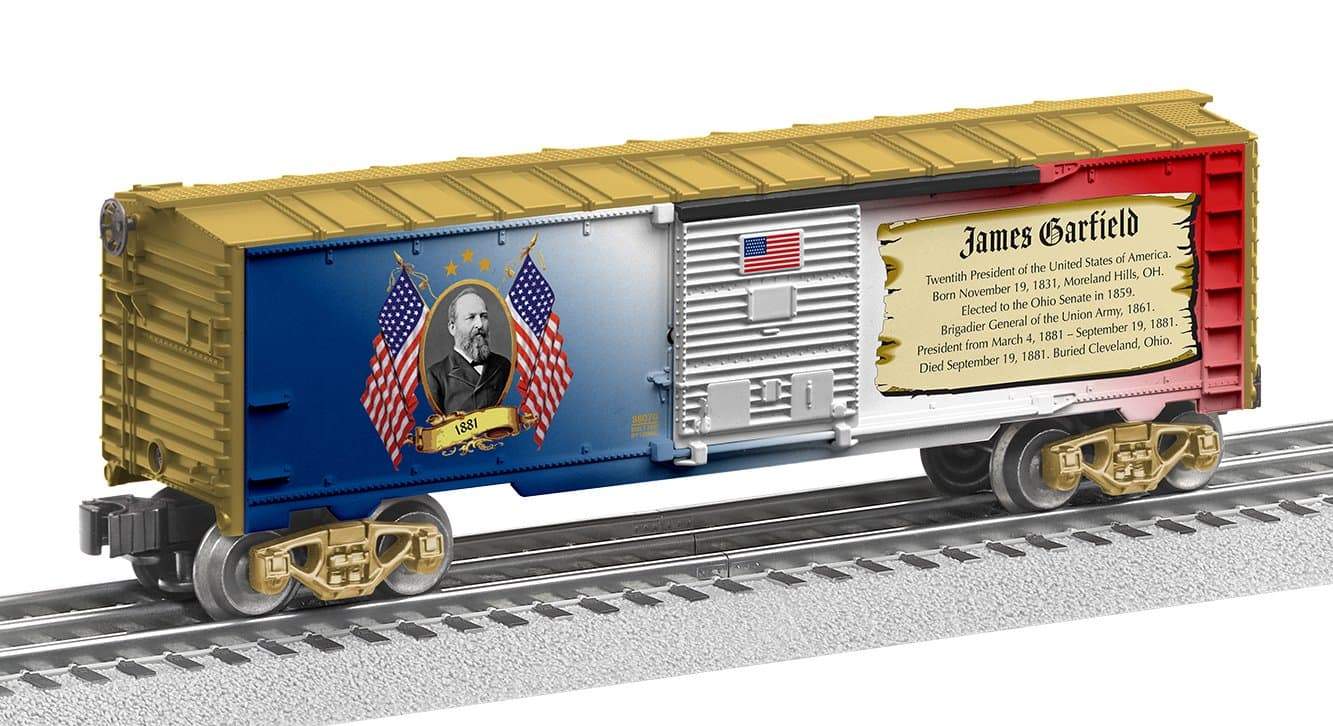 Lionel 2038070 O James Garfield Presidential Musa Boxcar