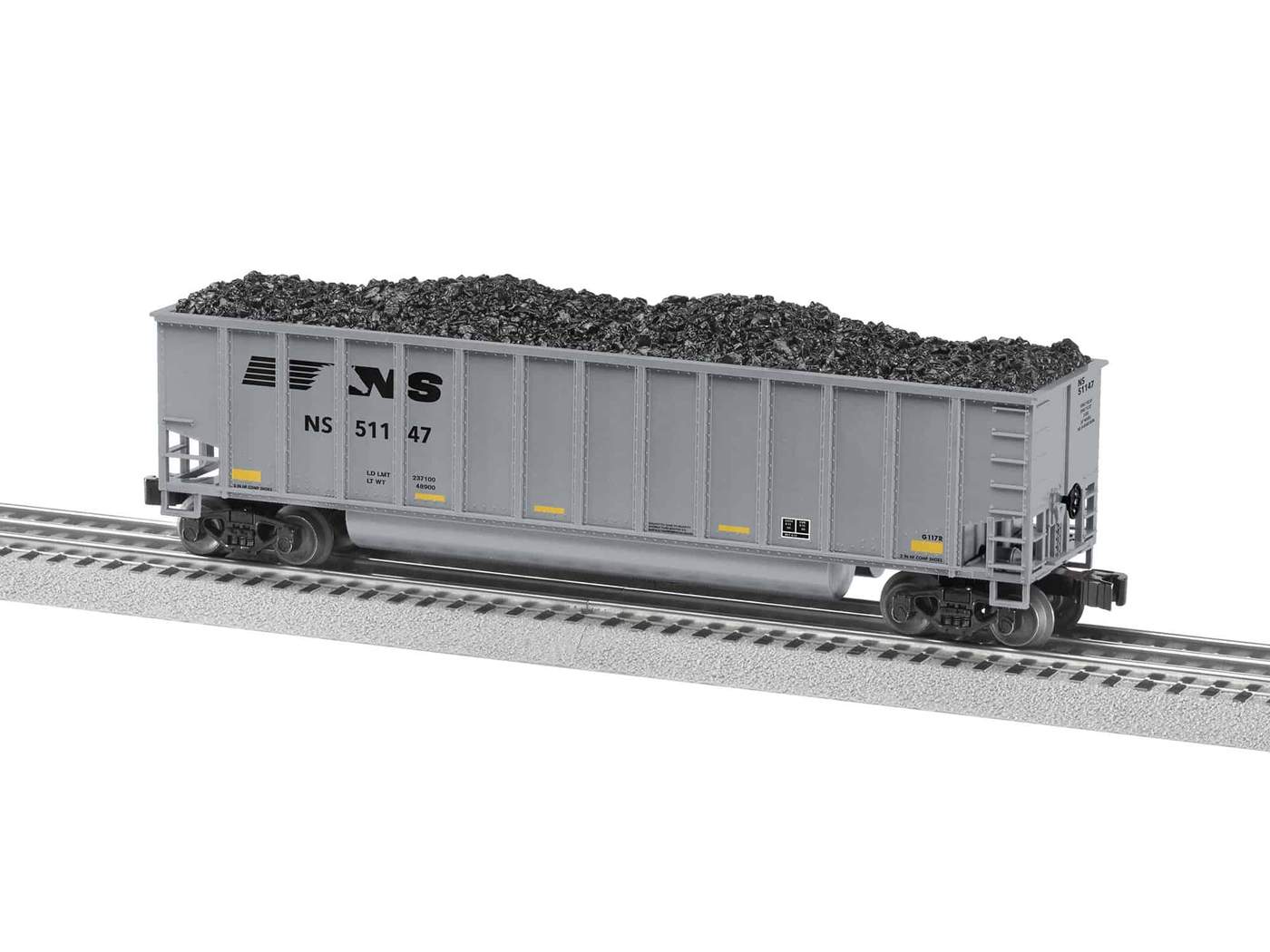 Lionel 2043270 O Norfolk Southern Rotary Gondola Car (Set of 4)