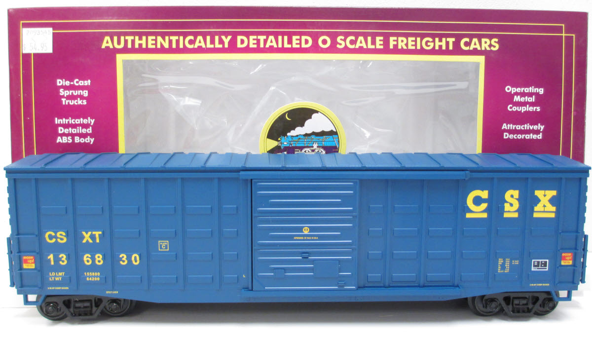 MTH 20-93545 O CSX 50' Waffle-sided Boxcar #136830