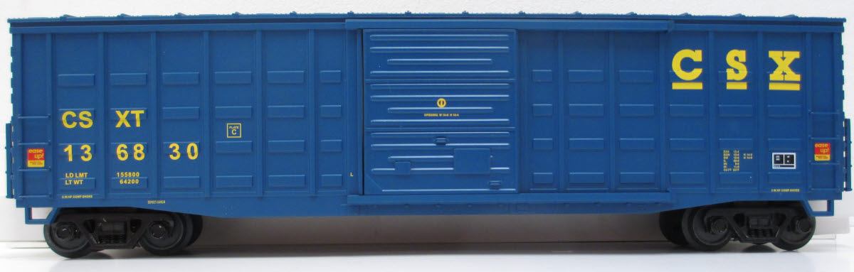 MTH 20-93545 O CSX 50' Waffle-sided Boxcar #136830