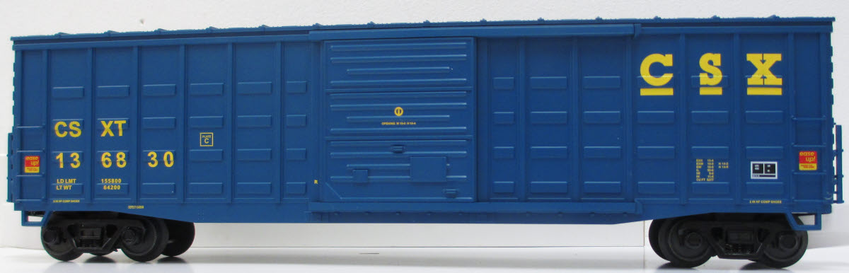MTH 20-93545 O CSX 50' Waffle-sided Boxcar #136830