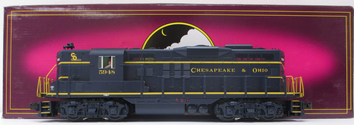 MTH 20-2897-3 Chesapeake & Ohio GP-9 Non-Powered Diesel Engine #5948
