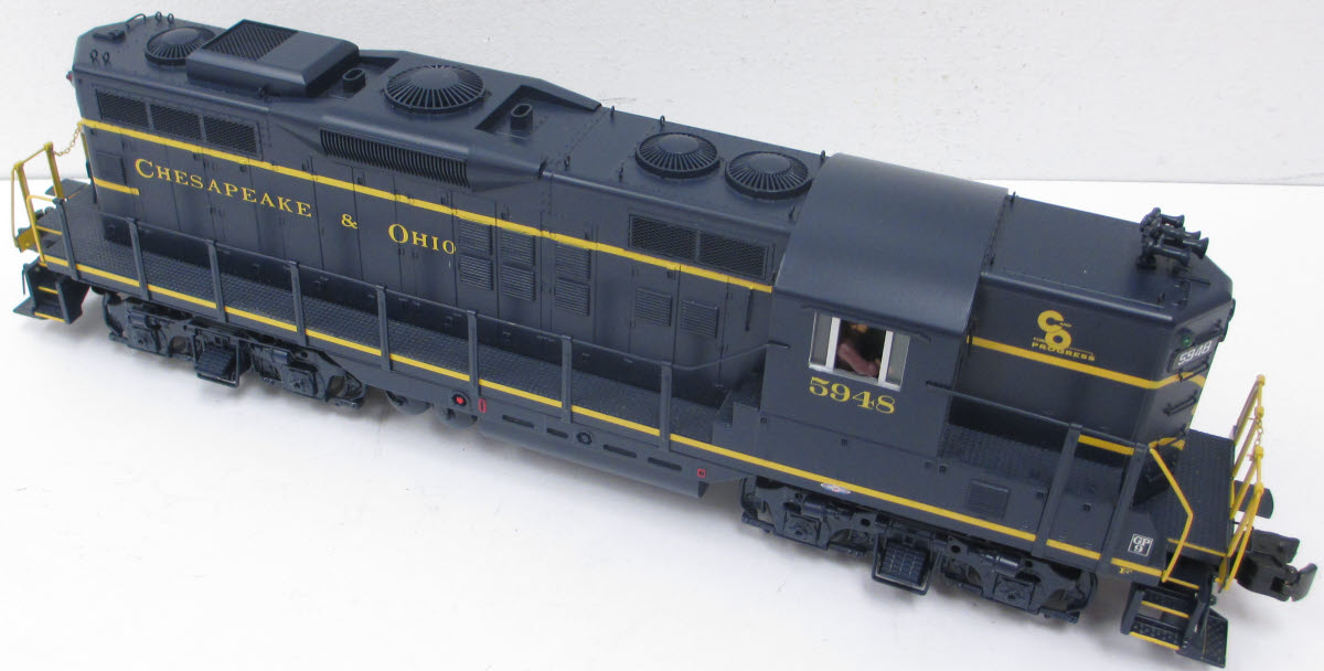 MTH 20-2897-3 Chesapeake & Ohio GP-9 Non-Powered Diesel Engine #5948