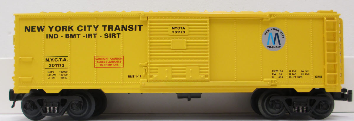 RMT 96473B Classic 64 Series "New York Subway" Boxcar #201173